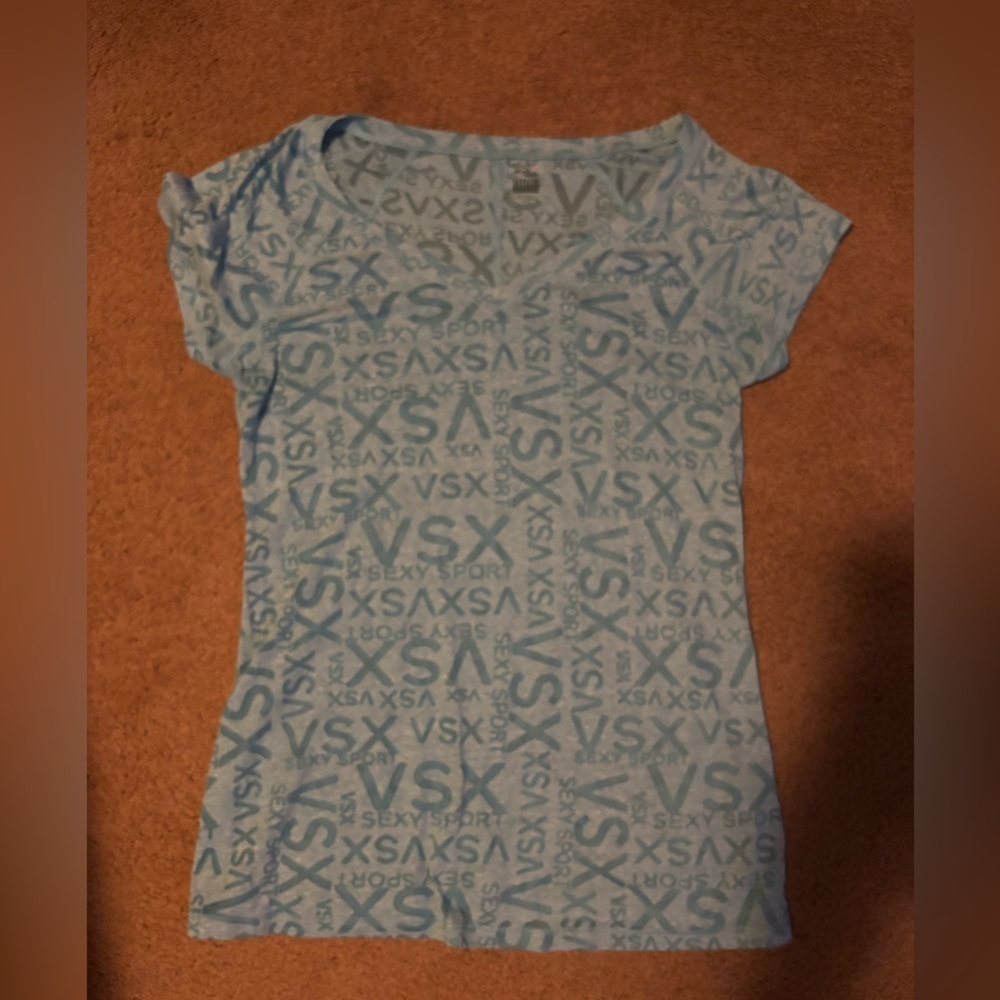 VSX Sport Light Blue Logo Tee​​​